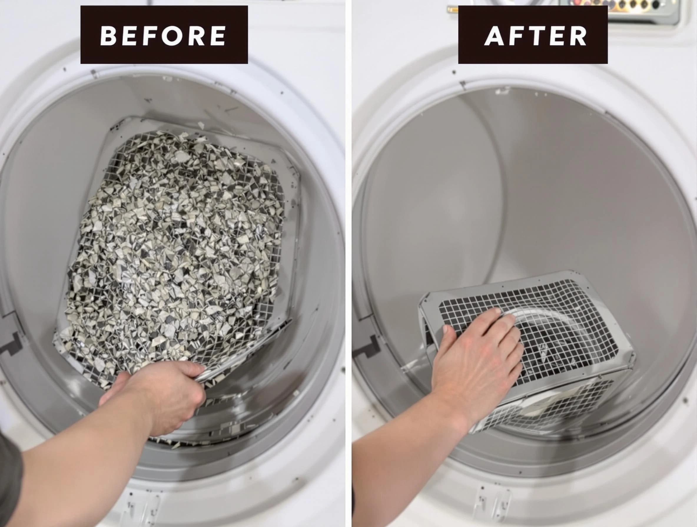 Professional lint trap cleaning by Applewood Dryer Vent Cleaning in Applewood